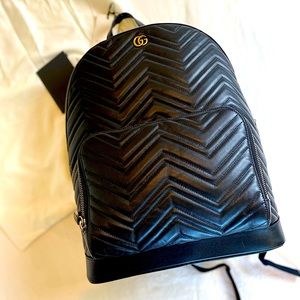 Gucci Backpack in black leather